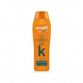 AMALFI SHAMPOOING ANTI-FRISOTTIS AVEC KÉRATINE 750 ML