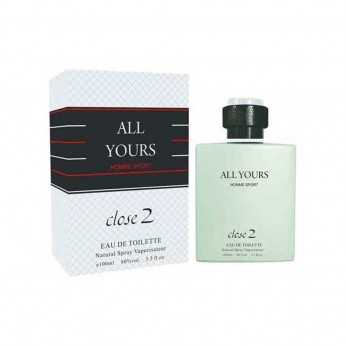CLOSE 2 ALL YOURS EDT HOMEM 100 ml